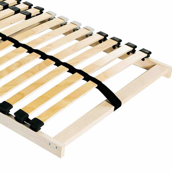 vidaXL Letvičasti podložak Smeđa 70 x 190 cm Cijelo bukvino drvo