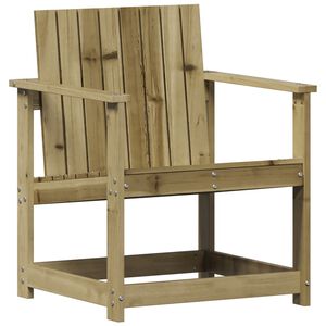 vidaXL Vrtna stolica 62 x 56 x 77 cm od impregnirane borovine