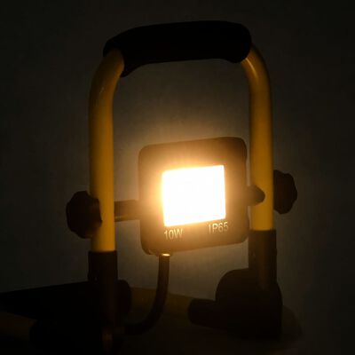 vidaXL LED reflektor s ručkom 10 W