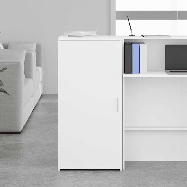 vidaXL Ormarić za pohranu bijeli 50x45x103,5 cm konstruirano drvo