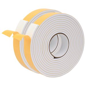 vidaXL Samoljepljiva pjenasta traka 2 kom. Bijela 40mm x 5m CR pjena