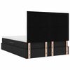 vidaXL Krevet s od storage s madracem Crna 140 x 200 cm Lažna koža