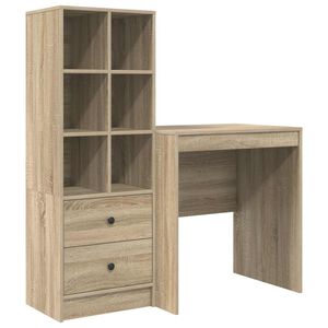vidaXL Stol Sonoma hrast 115,5 x 50 x 127 cm 2 kom.