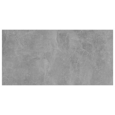 vidaXL Police za knjige 4 kom siva boja betona 40x20x1,5 cm od iverice