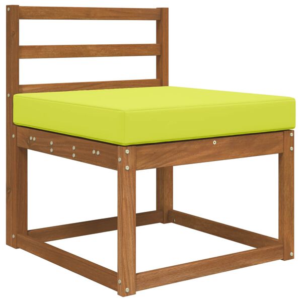 vidaXL Jastuk za vanjsku sofU Zelena 60 x 60 x 8 cm Poliester