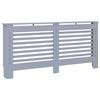 vidaXL Pokrov za radijator antracit 172 x 19 x 81,5 cm MDF
