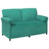 vidaXL Sofa za dvije osobe Tirkizna 158 x 83 x 95 cm Bar&scaron;un