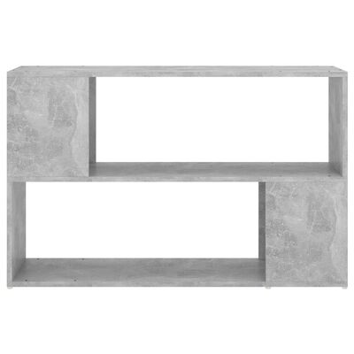 vidaXL Ormarić za knjige siva boja betona 100 x 24 x 63 cm od iverice