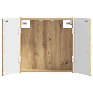 vidaXL Kabinet za mete HAARLEM Hrast artisan 52,5 x 10,5 x 53,5 cm