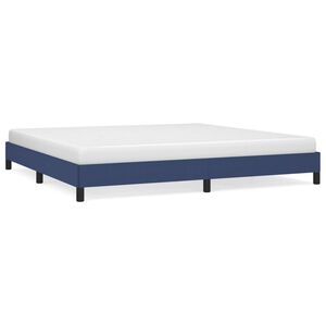 vidaXL Okvir za krevet bez madraca plavi 200x200 cm od tkanine