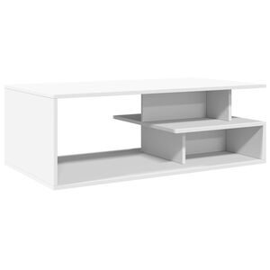 vidaXL Stolić za kavu bijeli 102 x 55 x 35 cm od konstruiranog drva