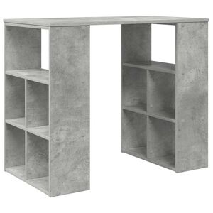 vidaXL Stol Betonski sivi Konstruirano drvo 90 x 50 x 75 cm