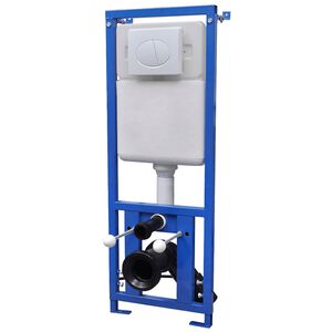 vidaXL Ugradbeni Vodokotlić za Zidni WC 11 L 41x14x(110-125) cm