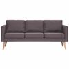 vidaXL 2-dijelni set sofa od tkanine bež