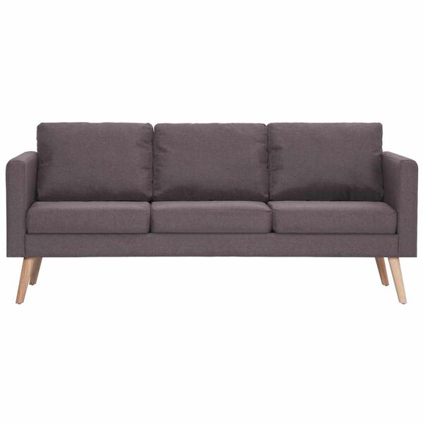 vidaXL 2-dijelni set sofa od tkanine bež