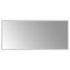 vidaXL LED kupaonsko ogledalo s ogledalom *Transparent*an 90 x 40 cm