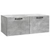 vidaXL TV ormar za zid Zidne Betonska siva 78,5 x 41 x 30 cm