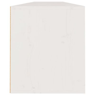 vidaXL Zidni ormarići 2 kom bijeli 100 x 30 x 35 cm masivna borovina