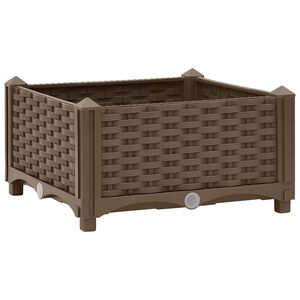 vidaXL Povi&scaron;ena gredica 40 x 40 x 23 cm od polipropilena