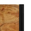 vidaXL Uzglavlje 100 cm Puno drvo bagrem i željezo
