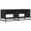 vidaXL TV ormarić crni 120,5 x 40 x 46 cm konstruirano drvo i metal