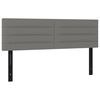 vidaXL Uzglavlja 2 kom tamnosiva 72 x 5 x 78/88 cm od tkanine
