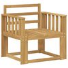 vidaXL Set vanjskih sofa Čvrsto drvo akacije Bijela