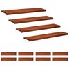 vidaXL Step treads 12 kom. 110 x 30 x 2 cm Smeđa Čvrsto drvo bukve