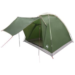 vidaXL Kamping &scaron;ator 2-osobni Zelena Poliester i čelik