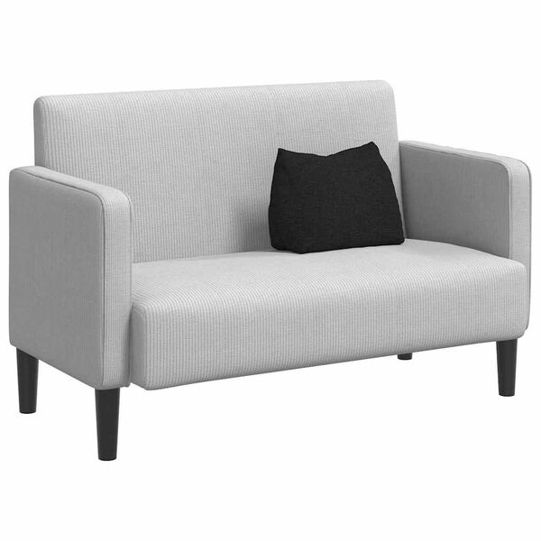 vidaXL Jastuk za leđa Crna 45 x 20 x 35 cm tkanina