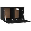 vidaXL Zidni ormarić crni 60 x 36,5 x 35 cm od konstruiranog drva