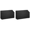 vidaXL Navlake za vrtnu klupu s 12 u&scaron;ica 2 kom 210 x 70 x 70/88 cm PE