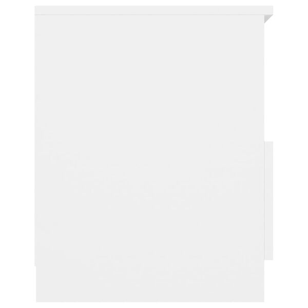 vidaXL Noćni ormarić bijeli 40 x 40 x 50 cm od konstruiranog drva