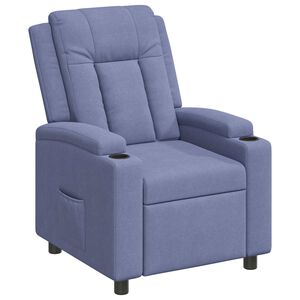 vidaXL Naslonjač Traper plava 75 x 95 x 100 cm Tkanina