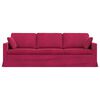 vidaXL Sofa Vinska crvena 228 x 78 x 80 cm Bar&scaron;un