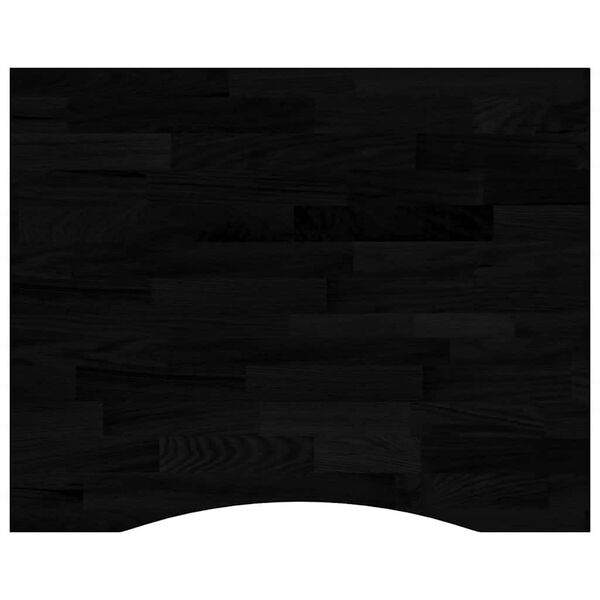 vidaXL Ploča za radni stol tamnosmeđa 100x80x2,5 cm drveni pravokutni