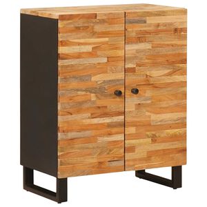 vidaXL Sideboard za Pohranu Smeđa 60 x 33,5 x 75 cm Čvrsto drvo manga