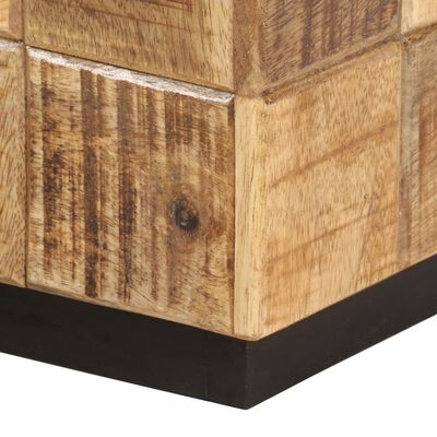vidaXL Stolići za kavu od grubog drva manga 2 kom dizajn blokova