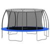 vidaXL Set trampolina okrugli 488 x 90 cm 150 kg