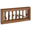 vidaXL Kuka za kapute Prirodna 50 x 10 x 25 cm