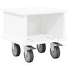 vidaXL TV stalak 37 x 35 x 35 cm Bijelo Konstruirano drvo