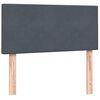 vidaXL Box Spring krevet s madracem tamno sivi 80x210 cm bar&scaron;un