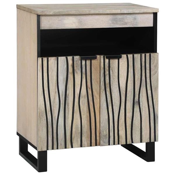 vidaXL Kabineti i police za skladi&scaron;tenje medija Bijela i crna