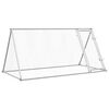 vidaXL Kavez za koko&scaron;i srebrni 200 x 105 x 91 cm od pocinčanog čelika