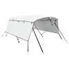 vidaXL Tenda bimini s 4 luka i bočnim stijenkama 243x(230-244)x137 cm