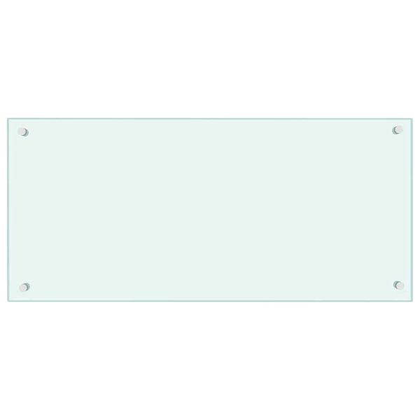 vidaXL Kuhinjski za&scaron;tita 2 pcs Bijelo 90 x 40 cm