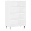 vidaXL Visoka komoda bijela 57 x 35 x 90 cm od konstruiranog drva