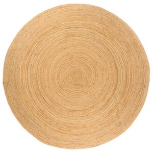 vidaXL Ukrasni pleteni tepih od jute 210 cm okrugli