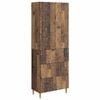 vidaXL Set ormara 2 pcs Staro drvo 66 x 34,5 x 90 cm Konstruirano drvo