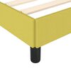 vidaXL Okvir za krevet bez madraca zeleni 200x200 cm od tkanine